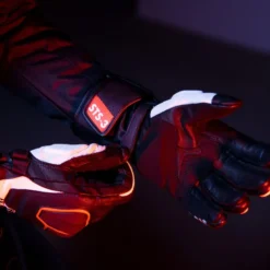 Rękawice sportowe damskie SPIDI STS-3 LADY RED czarny biały czerwony