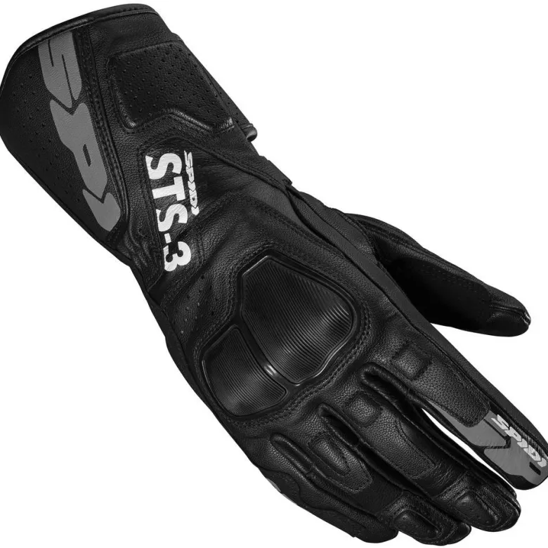 Rękawice sportowe damskie SPIDI STS-3 LADY BLACK czarny