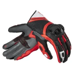 Rękawice sportowe REBELHORN ST SHORT BLACK/GREY/FLO RED czarny szary czerwony fluo