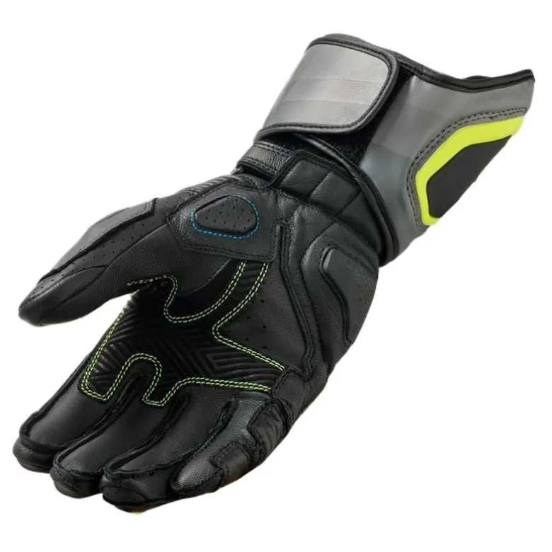 Rękawice sportowe REVIT QUANTUM 3 GREY/NEON YELLOW szary żółty fluo