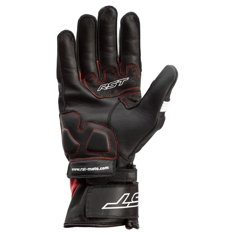 Rękawice sportowe RST PILOT BLACK/RED/WHITE czarny czerwony biały