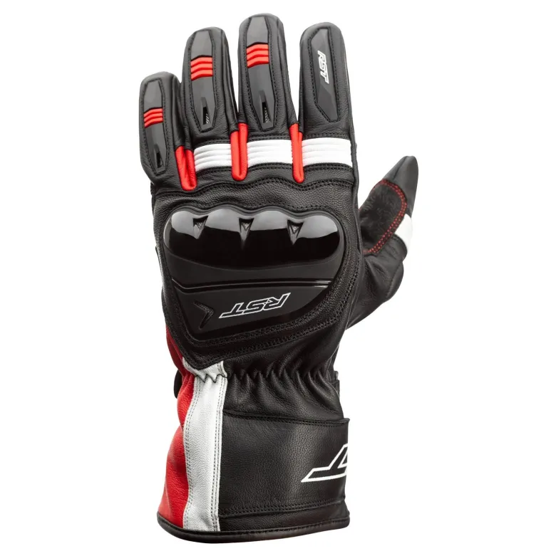 Rękawice sportowe RST PILOT BLACK/RED/WHITE czarny czerwony biały