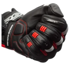 Rękawice sportowe RST PILOT BLACK/RED/WHITE czarny czerwony biały