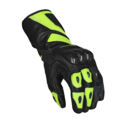 Rękawice sportowe SECA ATOM FLUO YELLOW czarny żółty fluo