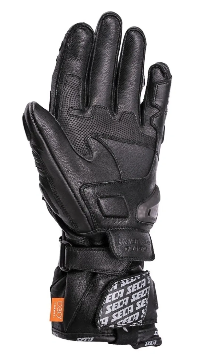 Rękawice sportowe SECA TRACKDAY BLACK czarny
