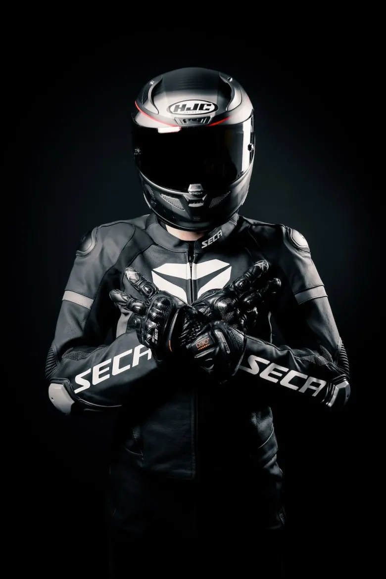 Rękawice sportowe SECA TRACKDAY BLACK czarny