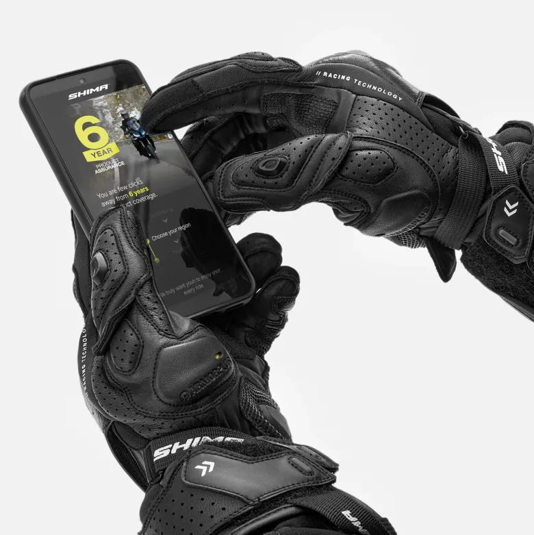 Rękawice sportowe SHIMA RS-3 BLACK czarny