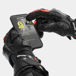 Rękawice sportowe SHIMA RS-3 RED FLUO czarny czerwony fluo