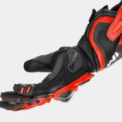 Rękawice sportowe SHIMA RS-3 RED FLUO czarny czerwony fluo