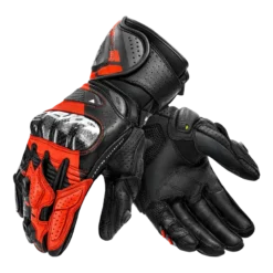 Rękawice sportowe SHIMA RS-3 RED FLUO czarny czerwony fluo
