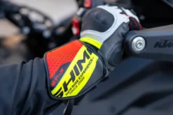 Rękawice sportowe SHIMA ST-3 MEN FLUO czarny czerwony biały żółty fluo