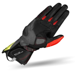 Rękawice sportowe SHIMA ST-3 MEN FLUO czarny czerwony biały żółty fluo