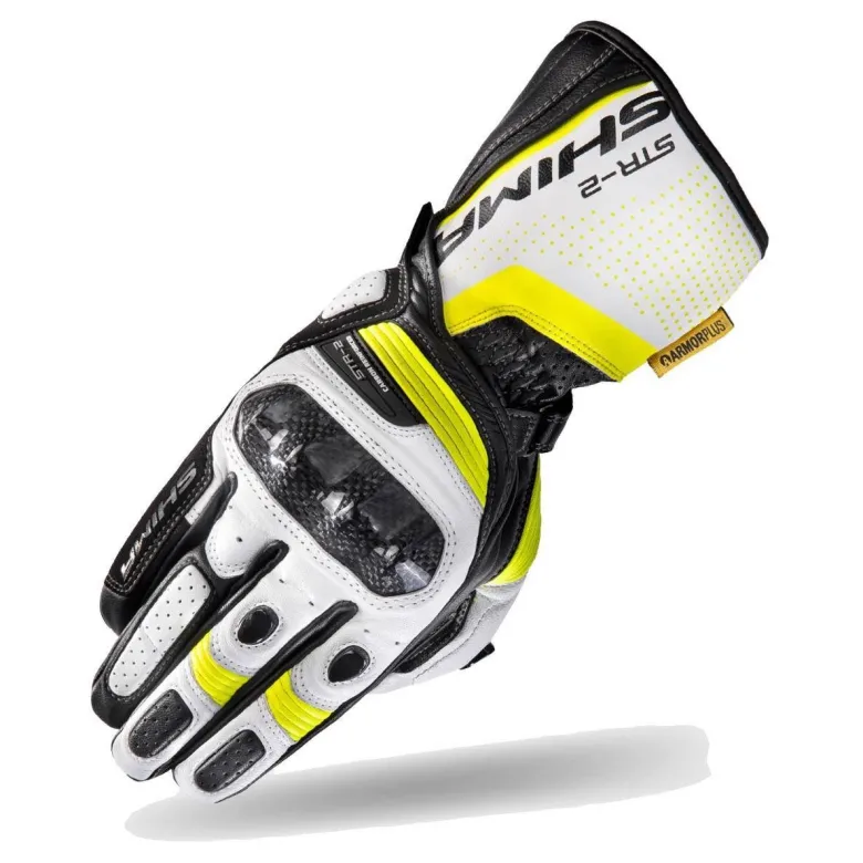 Rękawice sportowe SHIMA STR-2 FLUO żółty fluo biały czarny
