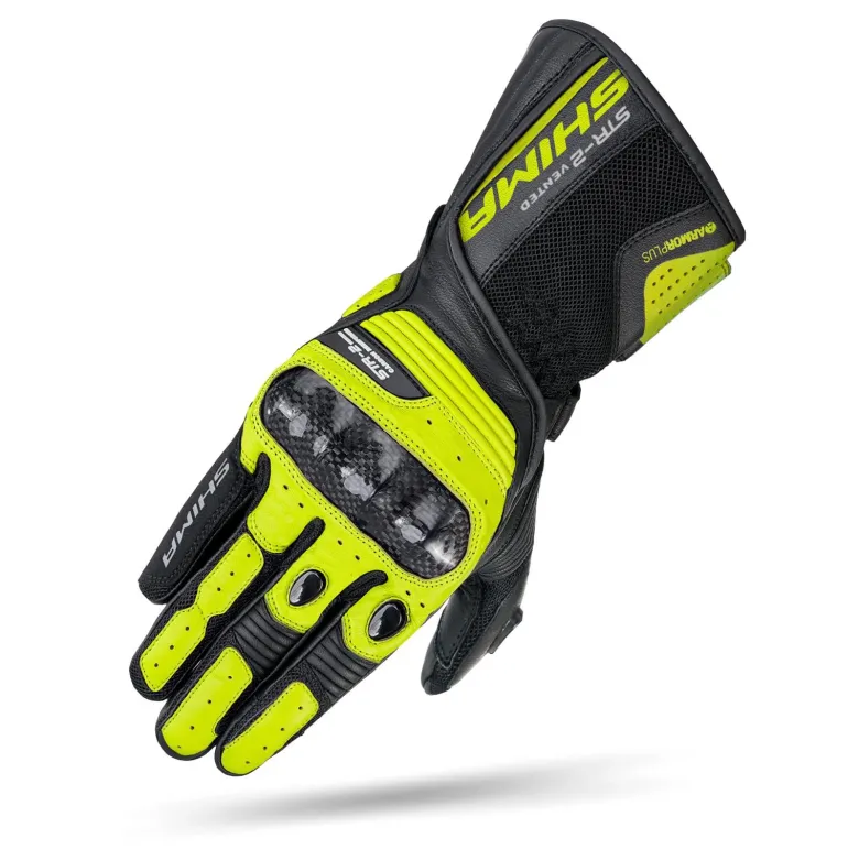 Rękawice sportowe SHIMA STR-2 VENTED FLUO żółty fluo czarny