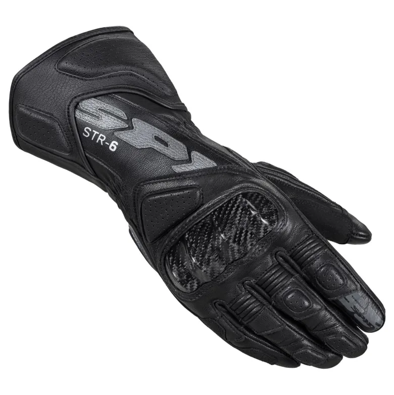 Rękawice sportowe SPIDI STR-6 BLACK czarny
