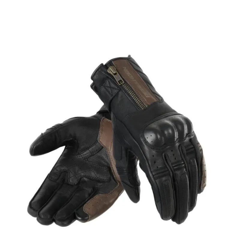 Rękawice szosowo-turystyczne damskie REBELHORN HUNTER LADY VINTAGE BROWN brązowy