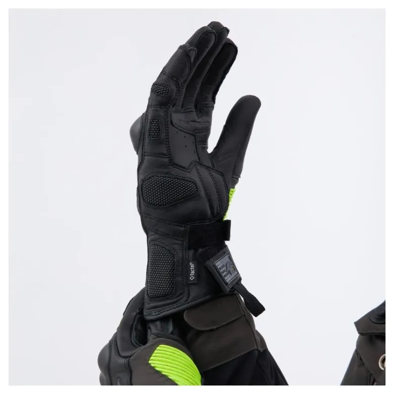 Rękawice szosowo-turystyczne REBELHORN RANGE BLACK/ANTHRACITE/FLUO YELLOW czarny szary żółty fluo