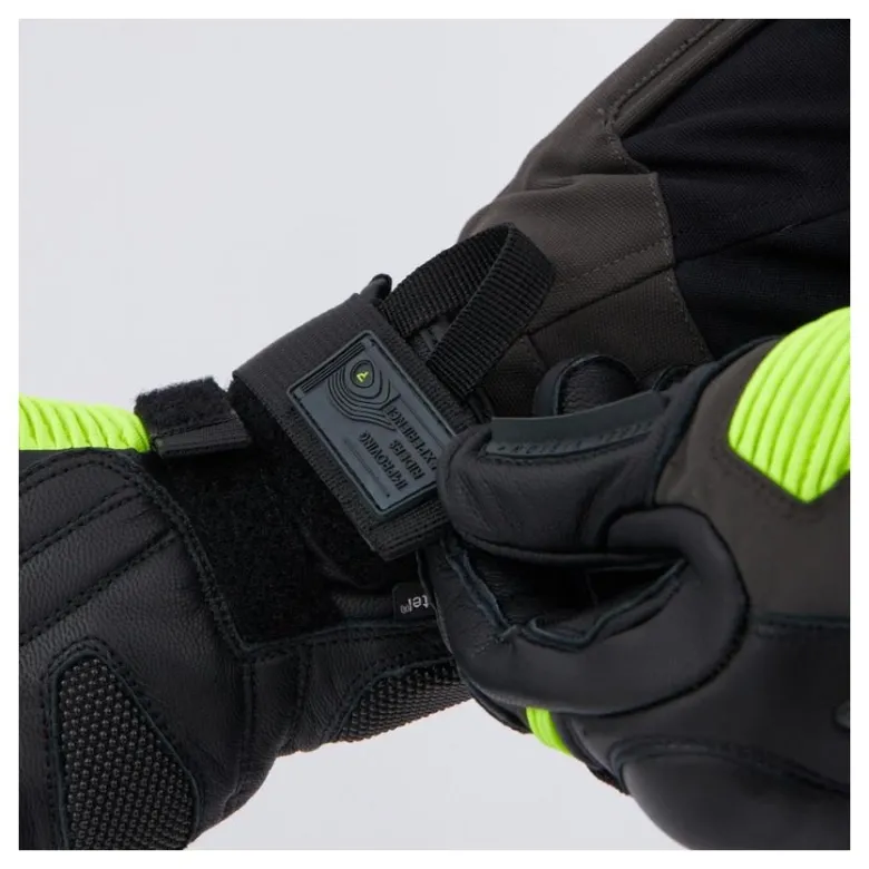 Rękawice szosowo-turystyczne REBELHORN RANGE BLACK/ANTHRACITE/FLUO YELLOW czarny szary żółty fluo