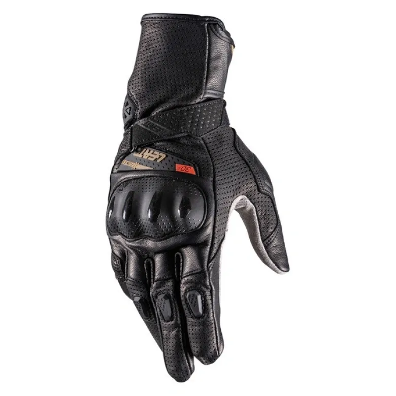 Rękawice szosowo-turystyczne LEATT ADV X-FLOW 8.5 STEALTH BLACK/GREY czarny szary
