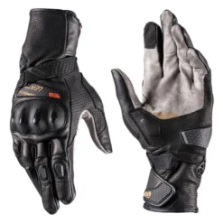 Rękawice szosowo-turystyczne LEATT ADV X-FLOW 8.5 STEALTH BLACK/GREY czarny szary