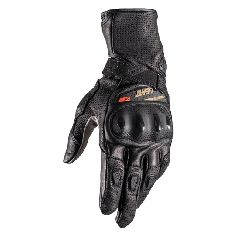 Rękawice szosowo-turystyczne LEATT ADV X-FLOW 8.5 STEALTH BLACK/GREY czarny szary