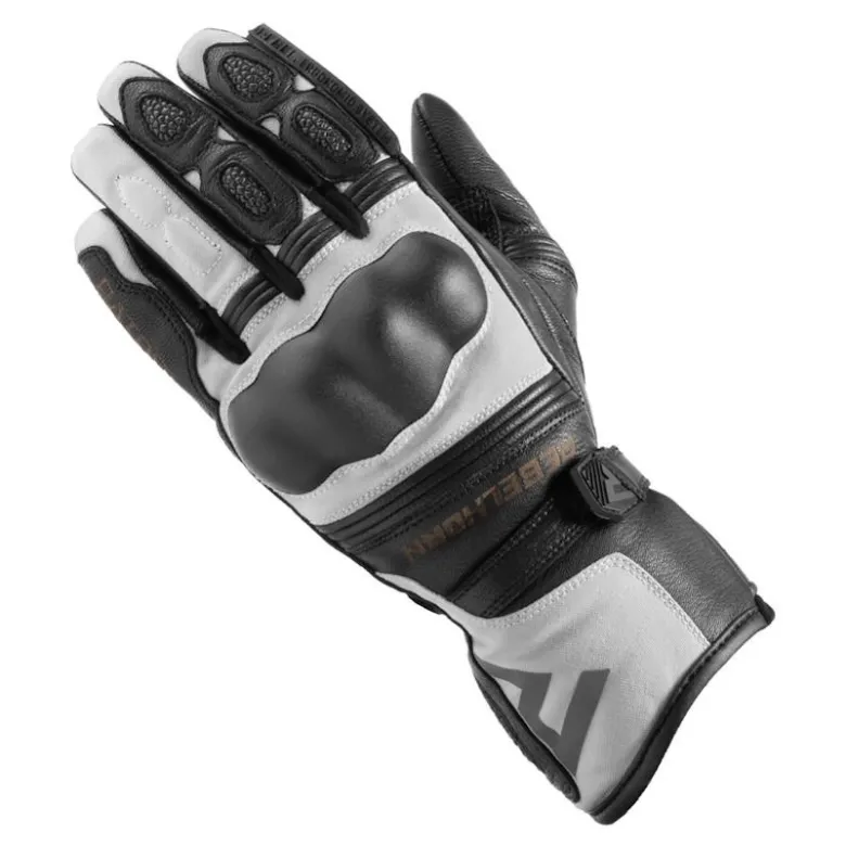 Rękawice szosowo-turystyczne damskie REBELHORN PATROL LADY BLACK/GREY czarny szary