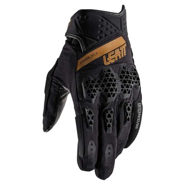 Rękawice szosowo-turystyczne LEATT ADV HYDRADRI 6.5 SHORT STEALTH BLACK/GREY czarny szary