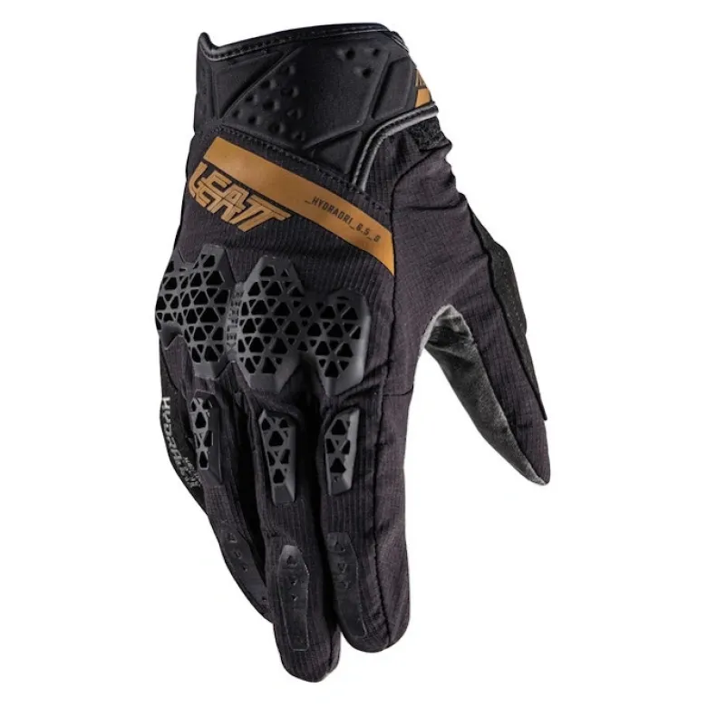Rękawice szosowo-turystyczne LEATT ADV HYDRADRI 6.5 SHORT STEALTH BLACK/GREY czarny szary