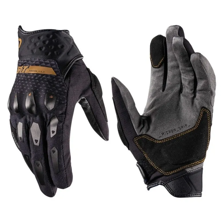 Rękawice zimowe LEATT ADV SUBZERO 5.5 SHORT BLACK/GREY czarny szary