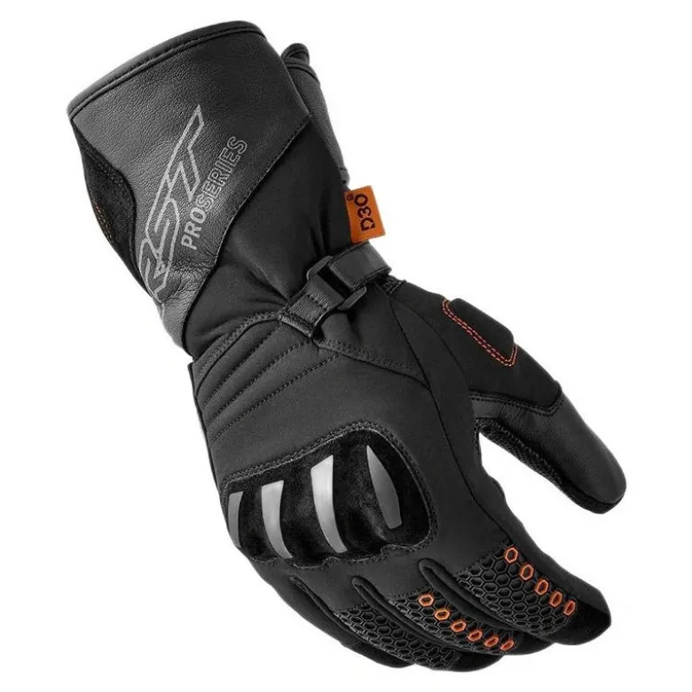 Rękawice zimowe RST PRO SERIES ARTIC D3O WP BLACK czarny