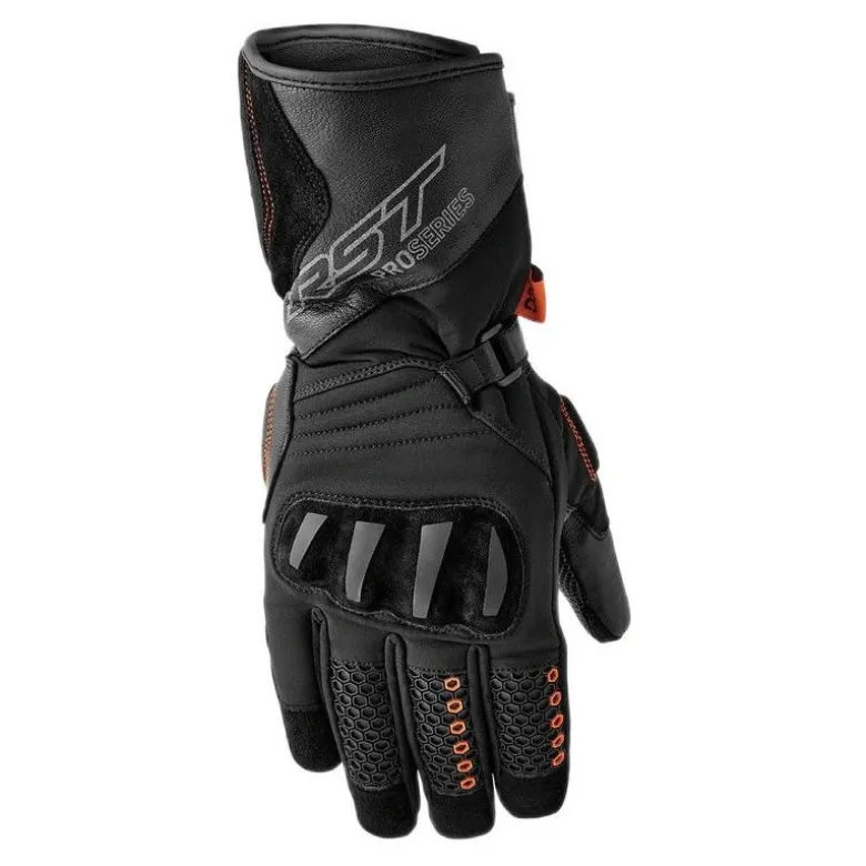 Rękawice zimowe RST PRO SERIES ARTIC D3O WP BLACK czarny