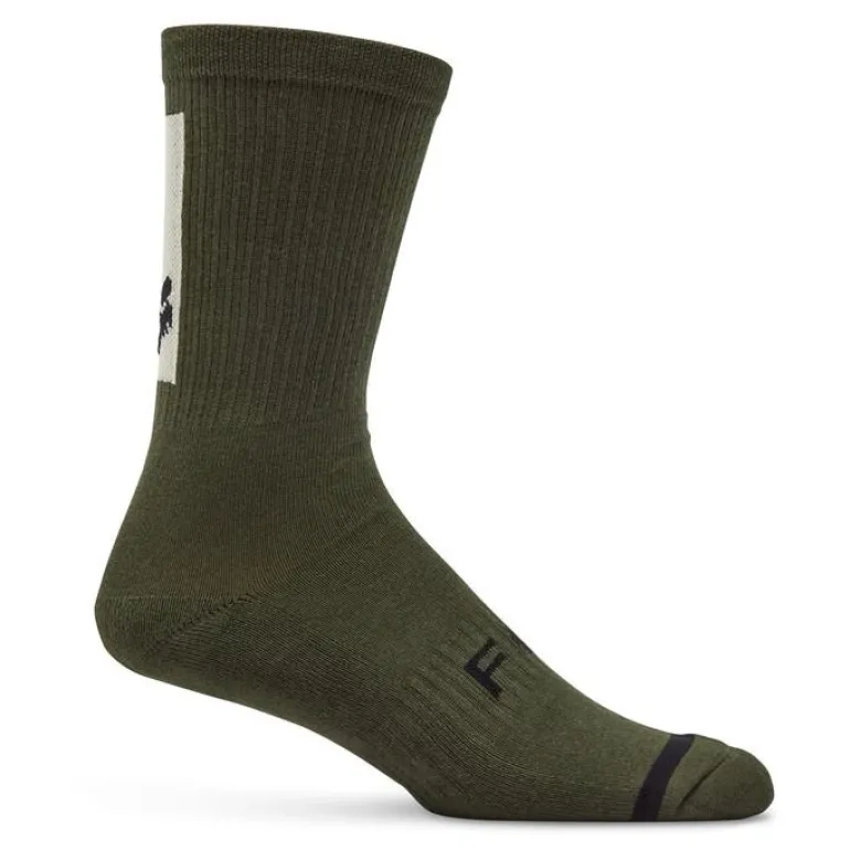 Skarpety FOX 8 DEFEND OLIVE GREEN zielony