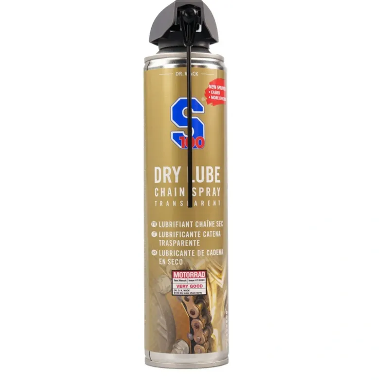 SMAR DO ŁAŃCUCHA W SPRAYU S100 DRY LUBE KETTEN/DRY LUBE CHAIN SPRAY 400ML