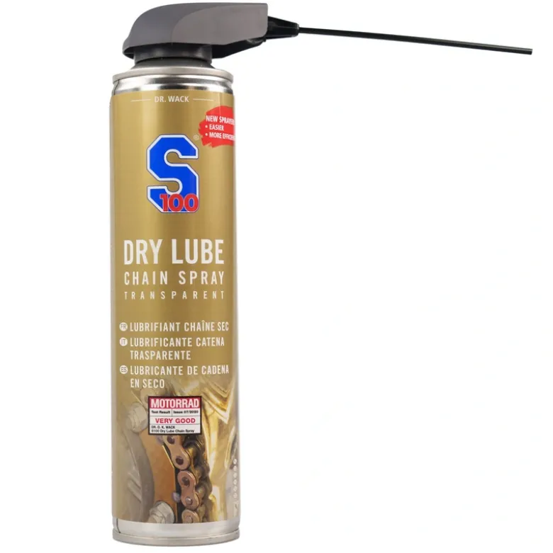 SMAR DO ŁAŃCUCHA W SPRAYU S100 DRY LUBE KETTEN/DRY LUBE CHAIN SPRAY 400ML