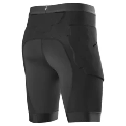 Spodenki z ochraniaczami FOX BASEFRAME PRO BLACK czarny biały