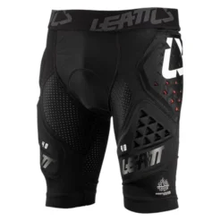 Spodenki z ochraniaczami LEATT IMPACT SHORTS 3DF 4.0 BLACK czarny