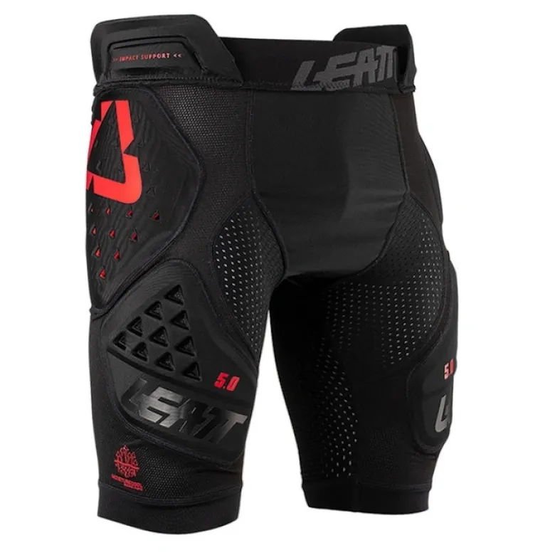 Spodenki z ochraniaczami LEATT IMPACT SHORTS 3DF 5.0 BLACK czarny
