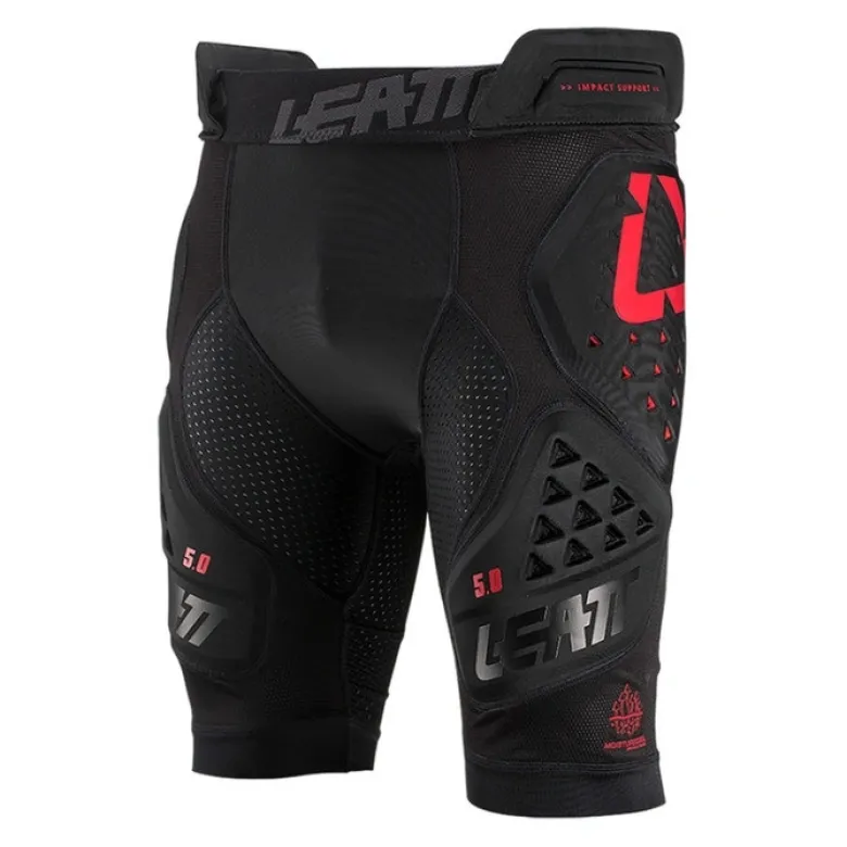 Spodenki z ochraniaczami LEATT IMPACT SHORTS 3DF 5.0 BLACK czarny