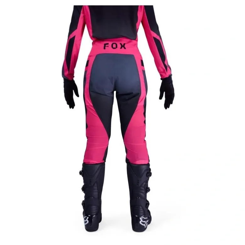 Spodnie cross damskie FOX LADY 180 SHIELD BLACK/PINK czarny różowy
