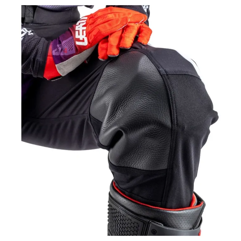Spodnie cross damskie LEATT MOTO 4.5 LADY SUNBURN fioletowy czerwony czarny biały