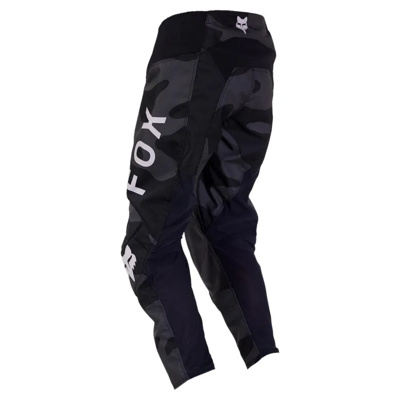 Spodnie cross dziecięce FOX JUNIOR 180 BNKR BLACK CAMO czarny szary