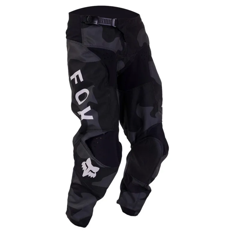 Spodnie cross dziecięce FOX JUNIOR 180 BNKR BLACK CAMO czarny szary
