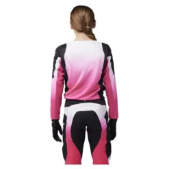 Spodnie cross dziecięce FOX JUNIOR GIRLS 180 LEAN BLACK/PINK czarny różowy