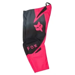 Spodnie cross dziecięce FOX JUNIOR GIRLS 180 SHIELD BLACK/PINK czarny różowy