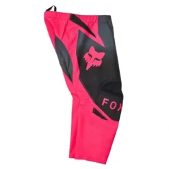 Spodnie cross dziecięce FOX JUNIOR GIRLS 180 SHIELD BLACK/PINK czarny różowy