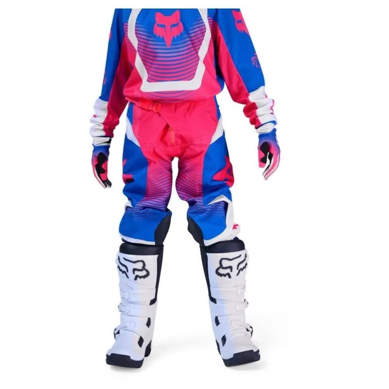Spodnie cross dziecięce FOX JUNIOR 180 COLLECT BLUE/PINK niebieski różowy