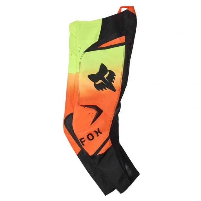 Spodnie cross dziecięce FOX JUNIOR 180 SHIELD FLUO YELLOW żółty fluo