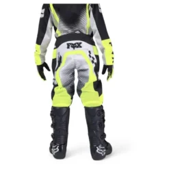 Spodnie cross dziecięce FOX JUNIOR 180 COLLECT GREY/YELLOW szary żółty