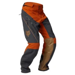 Spodnie cross FOX DEFEND GORE-TEX ADV BURNT szary pomarańczowy