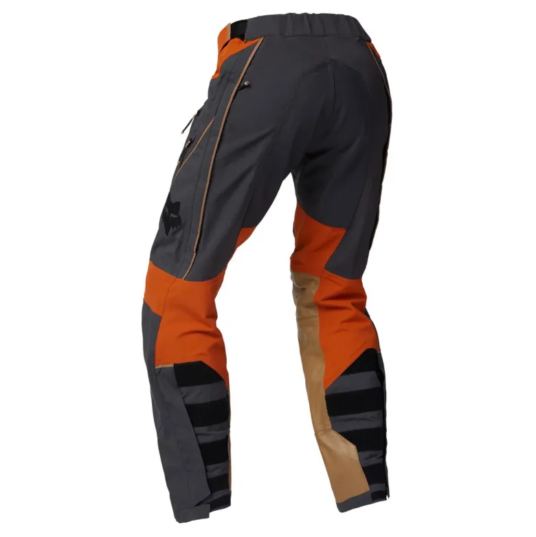 Spodnie cross FOX DEFEND GORE-TEX ADV BURNT szary pomarańczowy